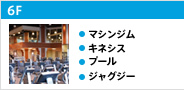 6F マシーンジム、ギネシス、プールジャグジー
